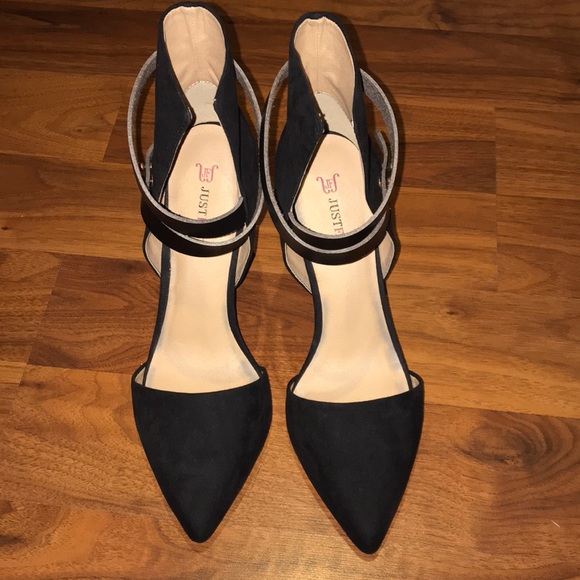 JustFab Shoes - Women’s ankle wrap heels